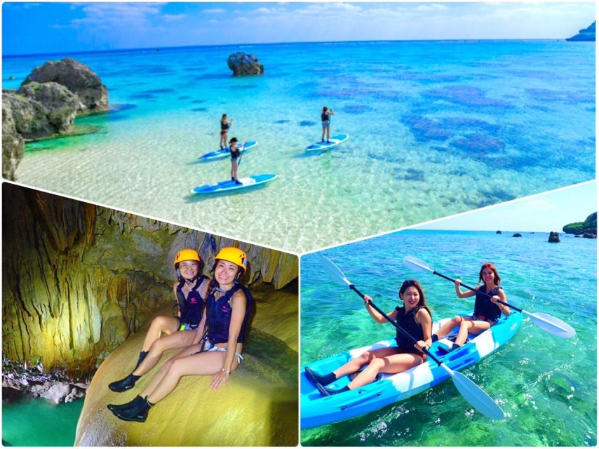 [Miyako 1 Day] Beach SUP & Pumpkin Limestone Caving & Canoe - Explore Miyakos Hidden Gems