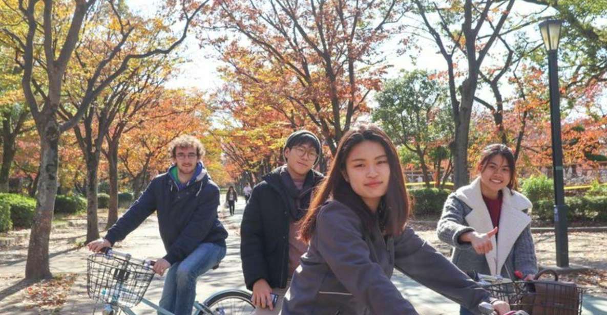 Osaka: Guided City Highlights Bike Tour With Lunch - Tour Overview and Highlights