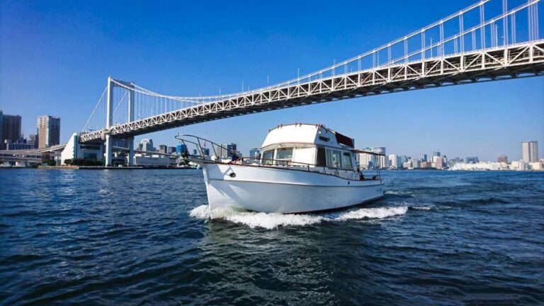 Relaxed Tokyo Bay Cruise Enjoy Your Own Food & Drinks at Sea