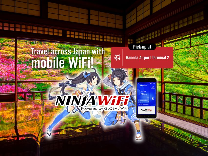 Tokyo: Haneda Airport Terminal 2 Mobile WiFi Rental - Haneda Airport Terminal 2 Pickup