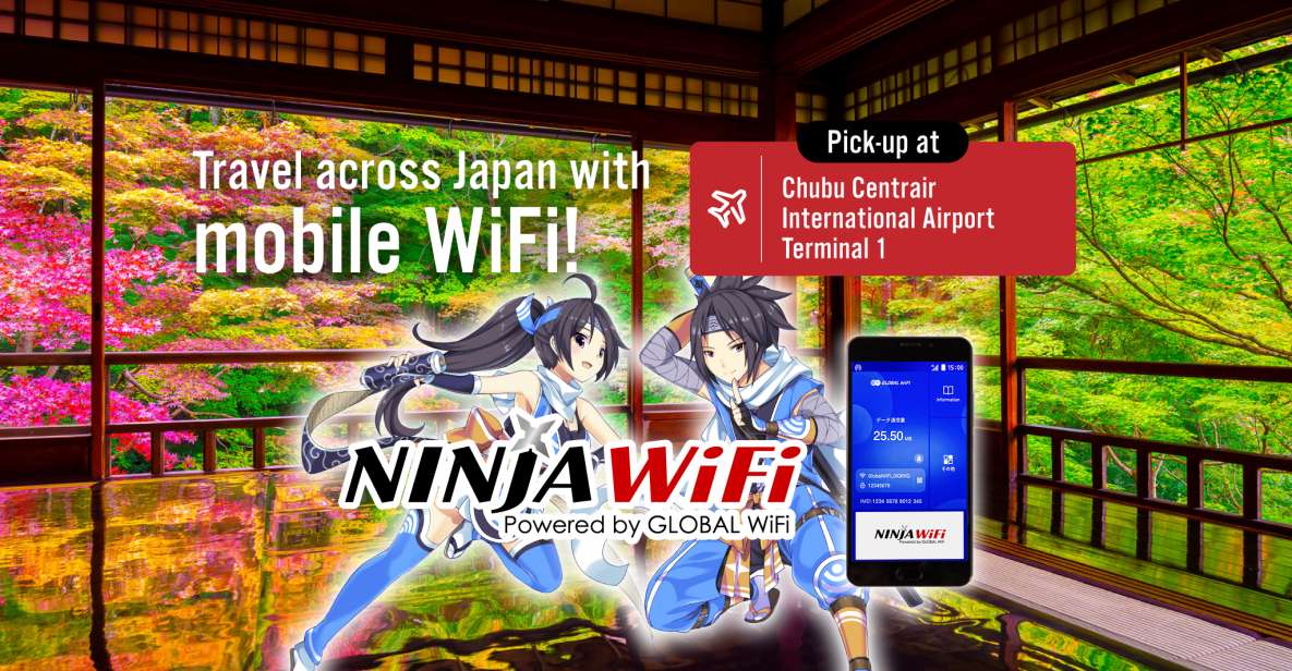Nagoya: Chubu Centrair Airport T1 Mobile WiFi Rental - Staying Connected Across Japan
