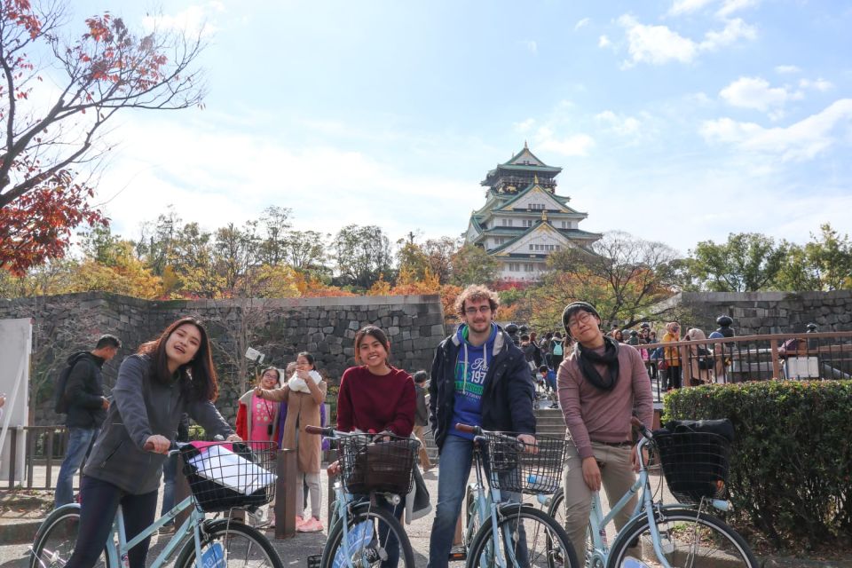 Osaka: Guided City Highlights Bike Tour With Lunch - Whats Included in the Tour