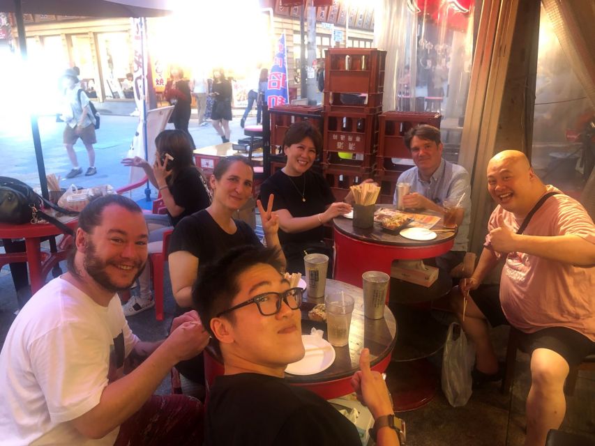 Osaka: Hungry Food Tour of Shinsekai With 15 Dishes - Savoring 15 Local Delights