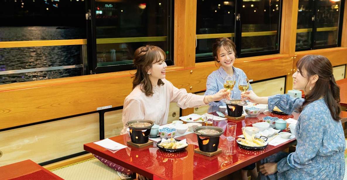 Sumida River: Japanese Traditional Yakatabune Dinner Cruise - Itinerary and Whats Included