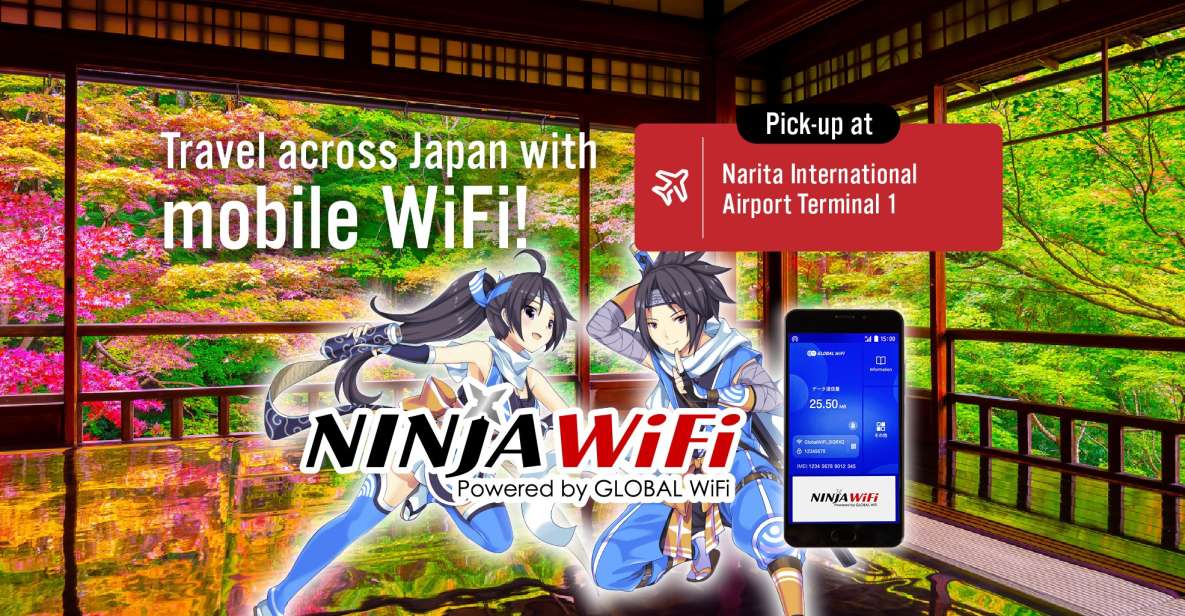 Tokyo: Narita International Airport T1 Mobile WiFi Rental - Pickup and Return Locations