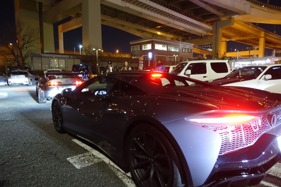 Tokyo: Nighttime Car Tour to Daikoku PA With Local Guide - Exclusive Car Tour Experience