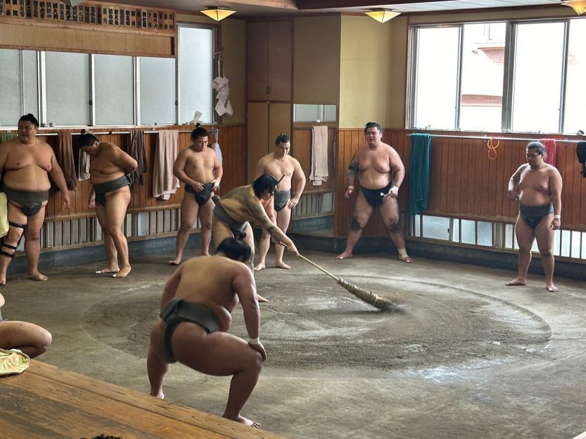 Tokyo: Visit Sumo Morning Practice With English Guide - Immersive Morning Practice