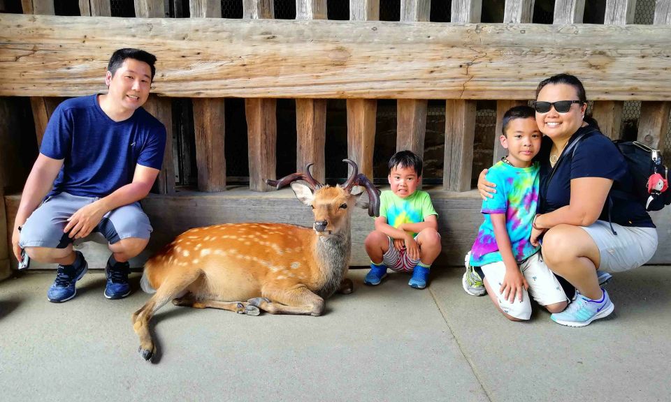 Nara: Nara Park Private Family Bike Tour With Lunch - Important Tour Information