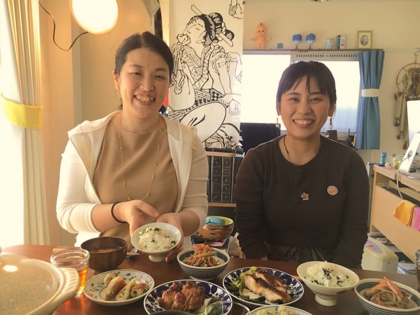 Tokyo: Private Japanese Cooking Class With a Local Chef - Meeting Point and Inclusions