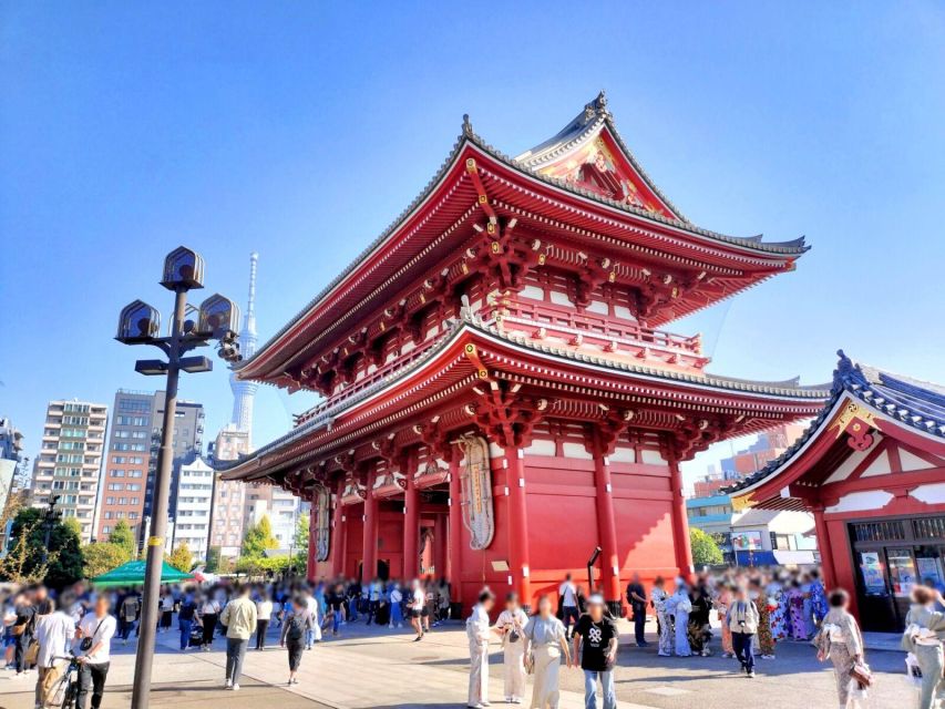Asakusa Walking Tour: Tokyo, Culinary Delights and Nature - Meeting Point and Directions
