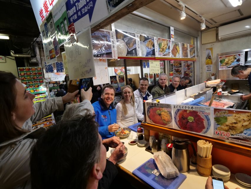 Tokyo: Tsukiji Fish Market Seafood and Sightseeing Tour - Meeting Point and Accessibility