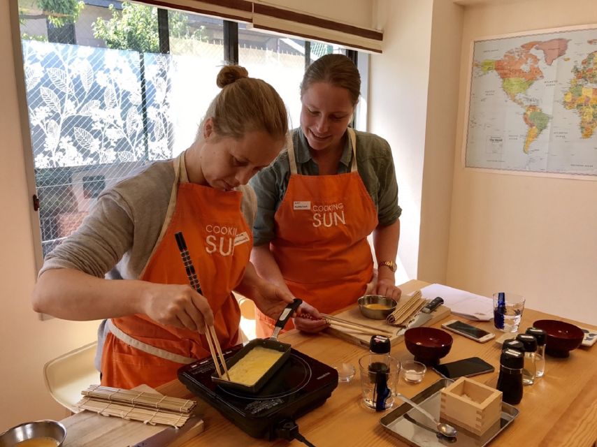 Tokyo: Wagyu and 7 Japanese Dishes Cooking Class - Booking and Cancellation Policies