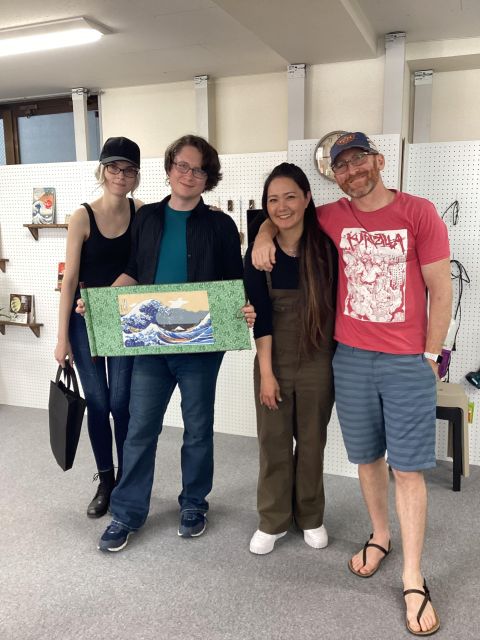 [INPUT TEXT TRANSLATED INTO English]: [Standard]Tokyo : Ukiyo-e Scroll Making Experience - Booking and Cancellation