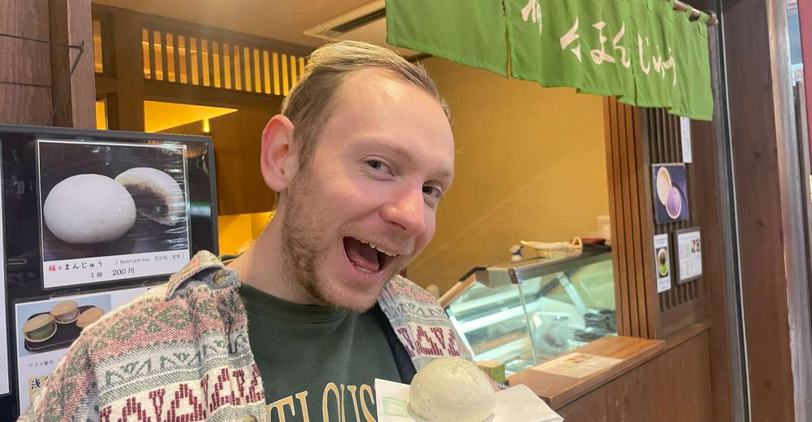 Asakusa Traditional Japanese Sweets Tour Around Sensoji - Just The Basics