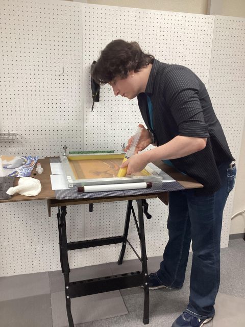 [INPUT TEXT TRANSLATED INTO English]: [Standard]Tokyo : Ukiyo-e Scroll Making Experience - Just The Basics